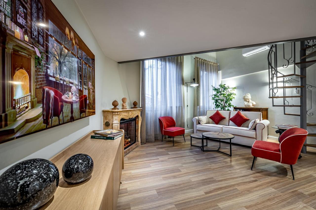 Ferienwohnung Yid Penthouse In Santa Croce Florenz Exterior foto