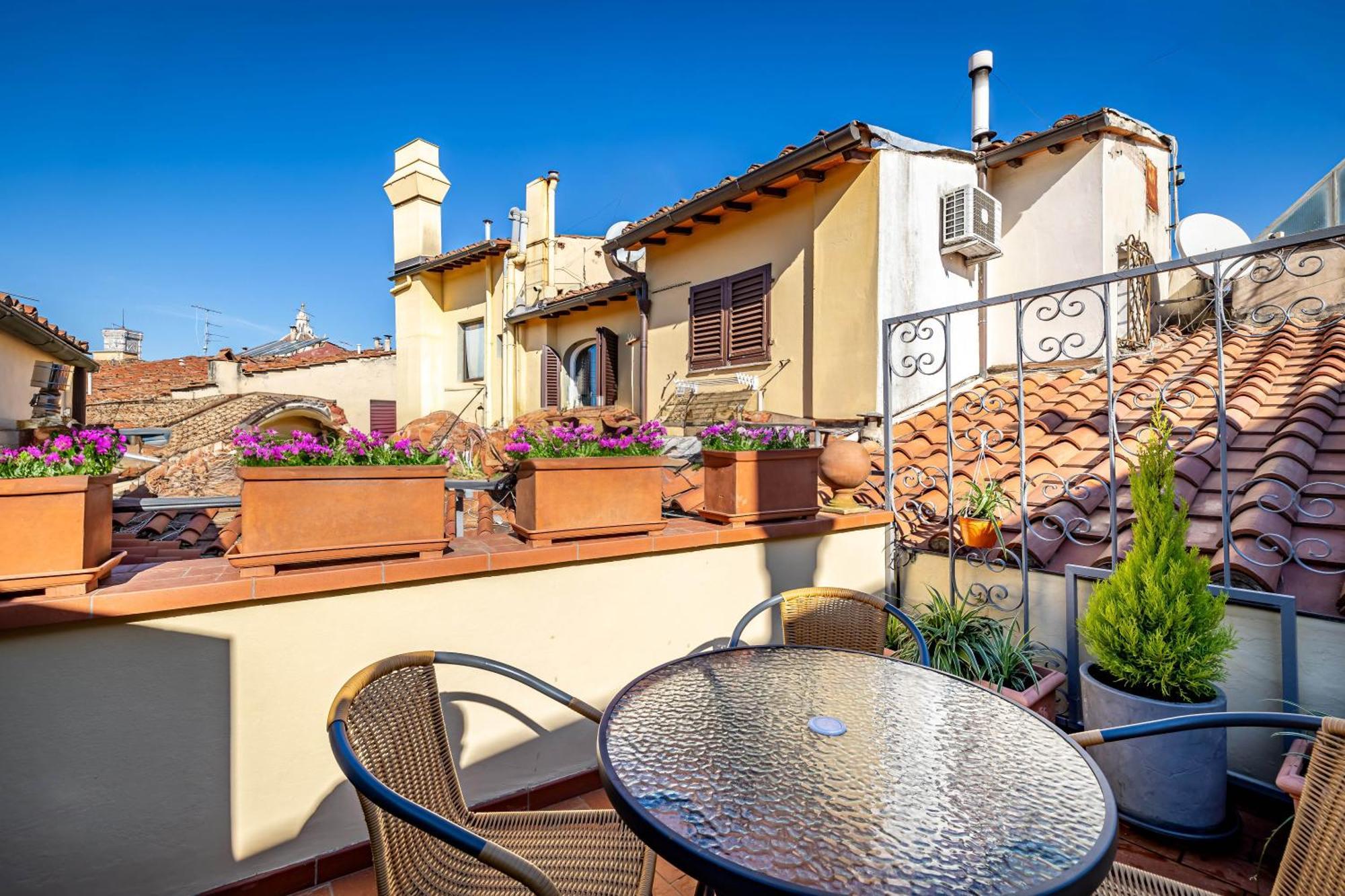 Ferienwohnung Yid Penthouse In Santa Croce Florenz Exterior foto