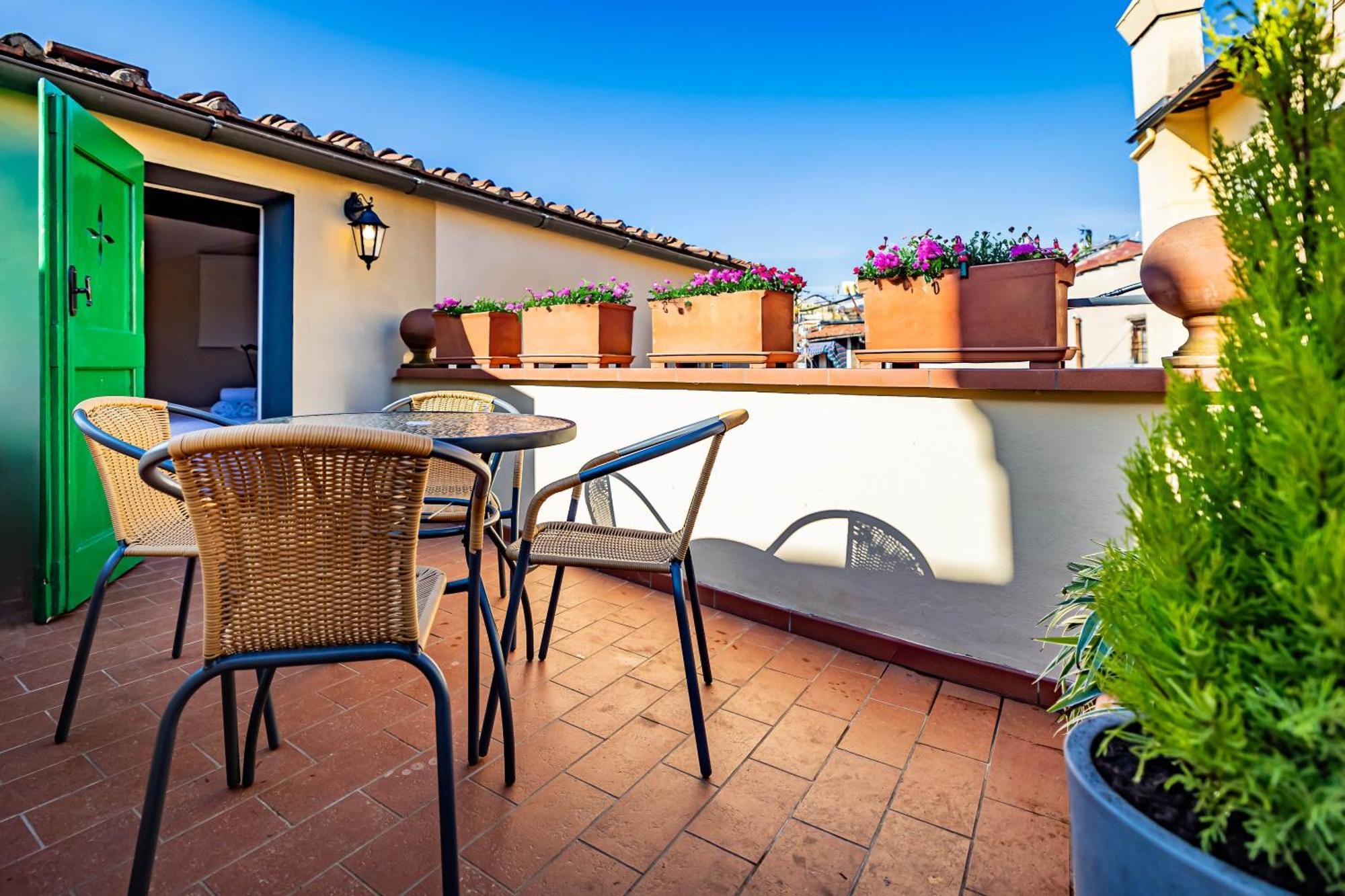 Ferienwohnung Yid Penthouse In Santa Croce Florenz Exterior foto